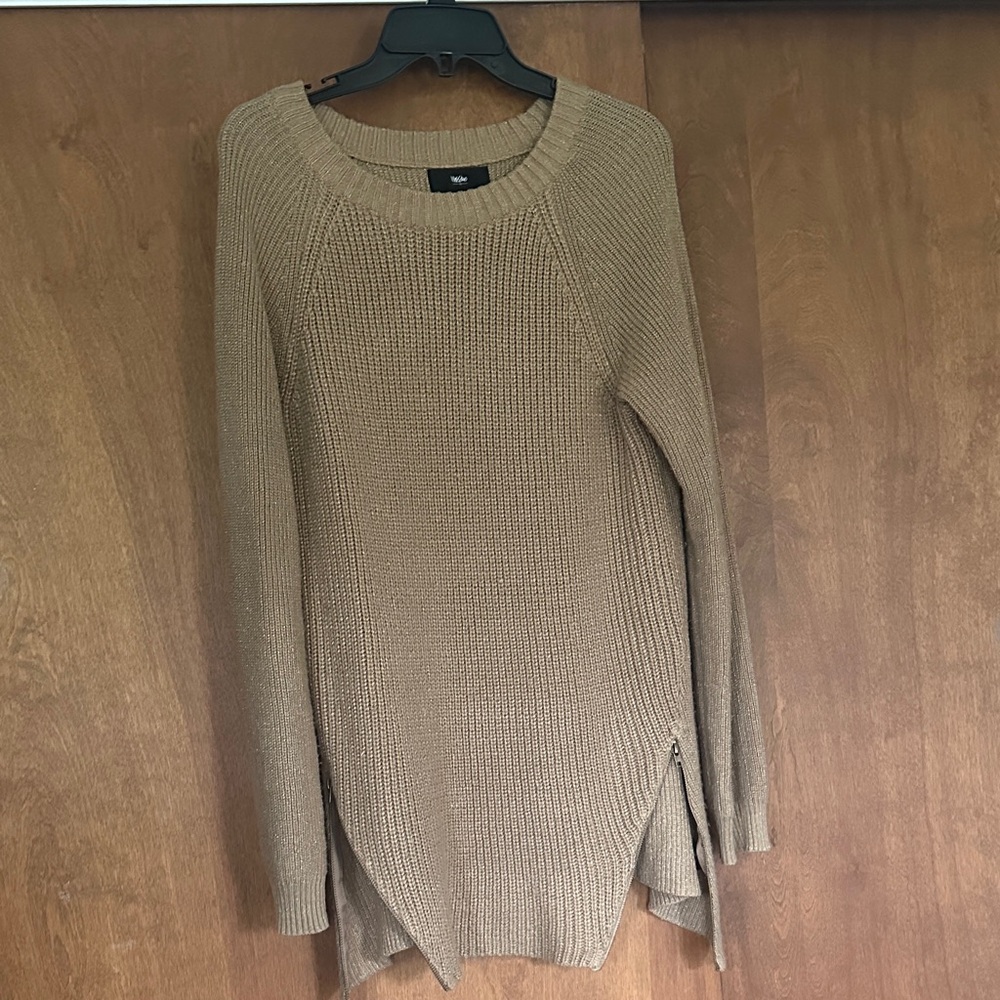 Mossimo Camel Crew Neck Sweater